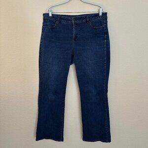 Talbots Curvy Boot Cut Jeans 16P